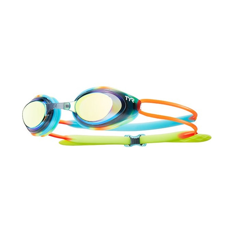 TYR Blackhawk Racing Mirrored Junior Goggles