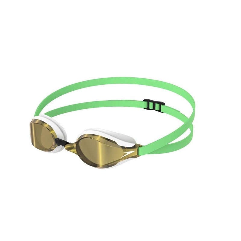 Speedo Speed Socket 2.0 Mirrored Goggle (Green/Gold)