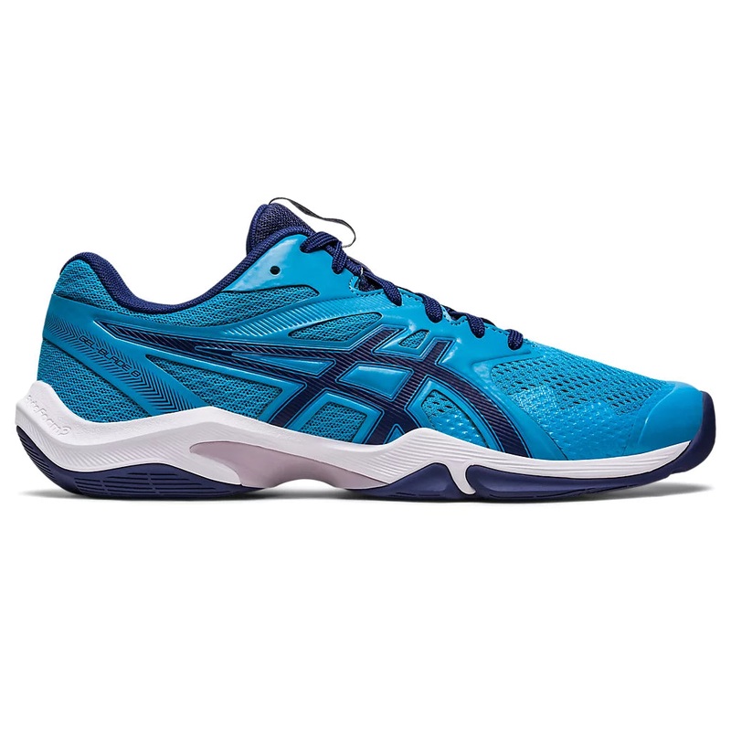 Asics Gel Blade 8 Badminton Shoe – Island Blue/Indigo Blue