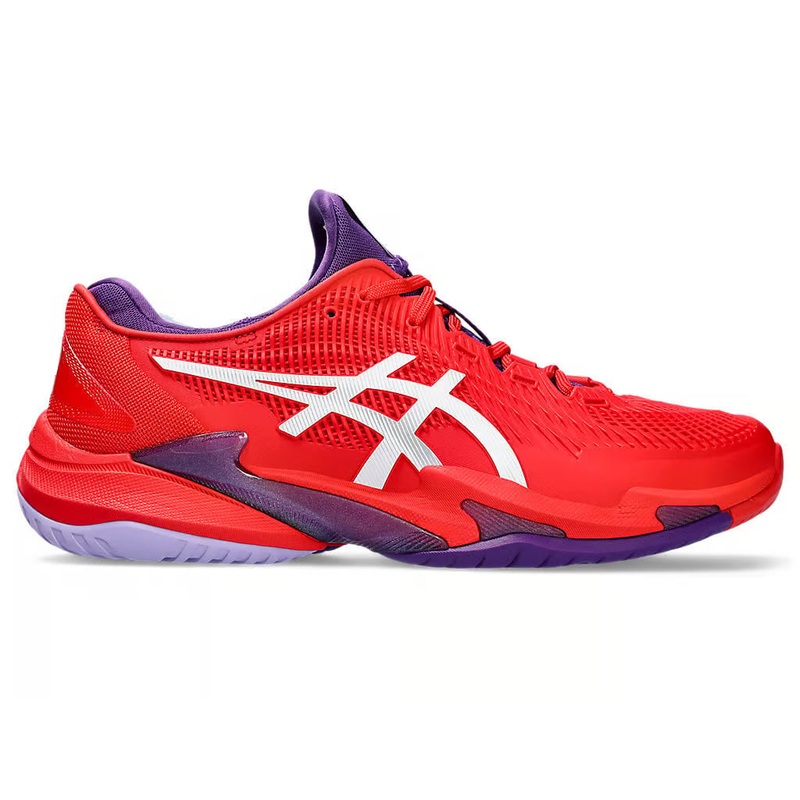 Asics Court FF 3 Novak Tennis Shoe – Classic Red/White
