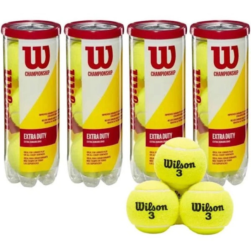 Wilson Championship Tennis Ball – Pack of 4