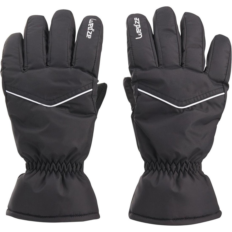 Slide 100 Adult Ski Gloves – Black