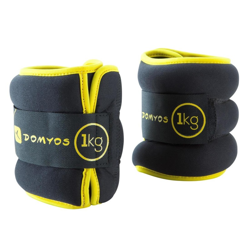 Ankle/Wrist Weights 1 kg x 2 – Yellow