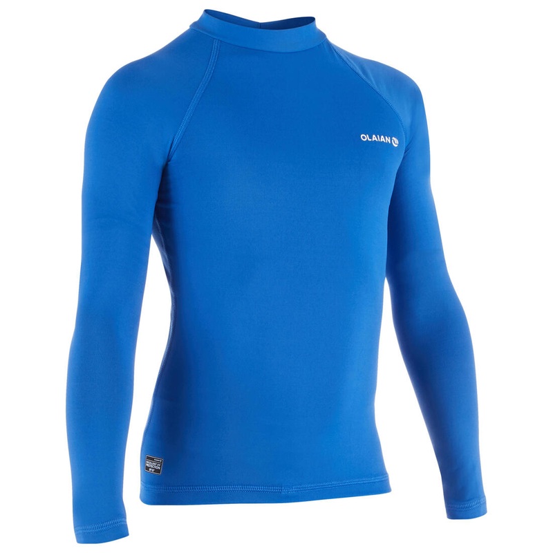 anti-UV T-shirt long-sleeved 100 – blue