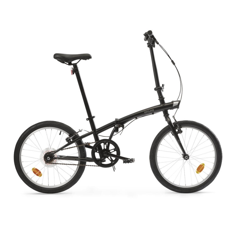 20 Inch folding bike Btwin 100 – Black