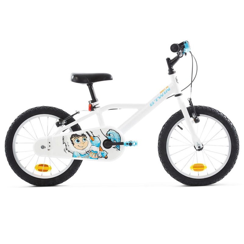 16 Inch KIDS BIKE INUIT 100 4-6 YEARS OLD – White