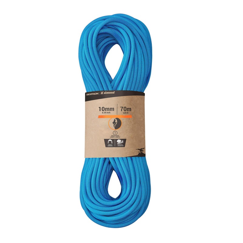 Climbing Rope 10 mm x 70 m – Rock+ Blue