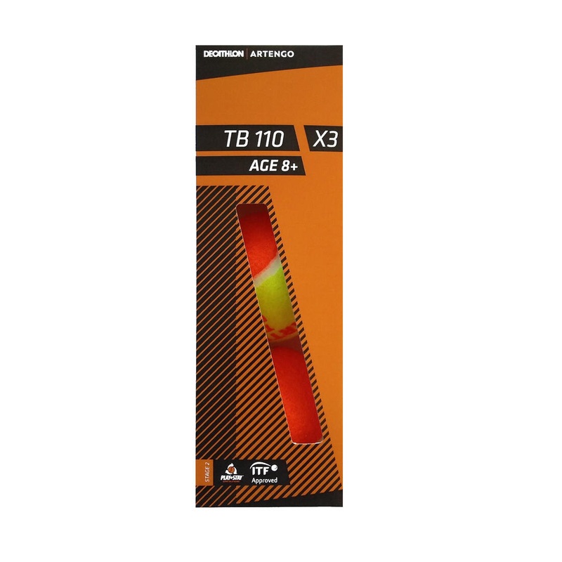 Tennis Balls TB110 x 3 – Orange