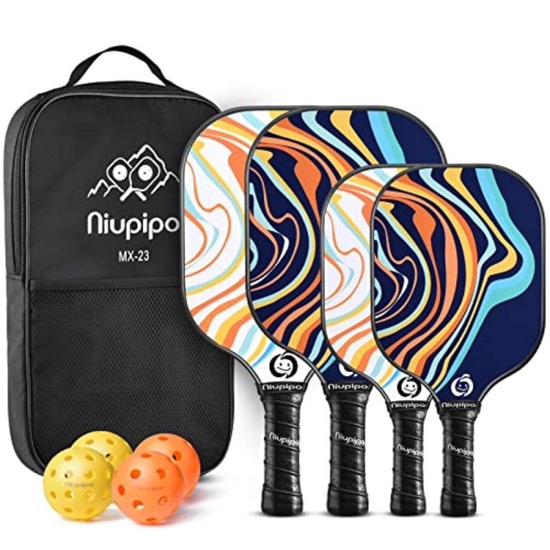 Niupipo Parents & Kids Pickleball Paddle Set MX-23