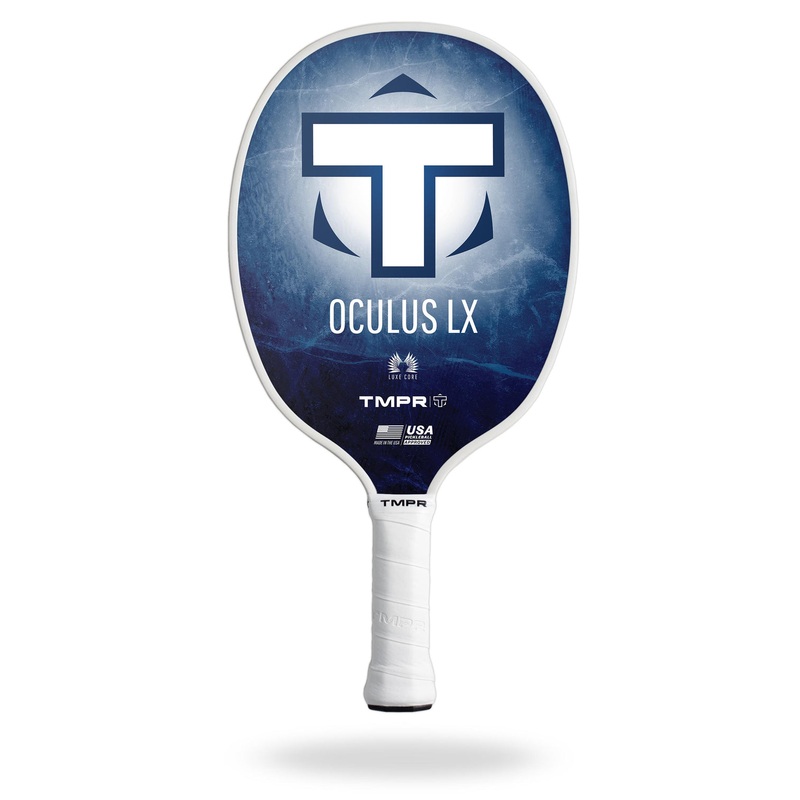 TMPR Occulus LX Medium Weight Pickleball Paddle (Indigo Ice)