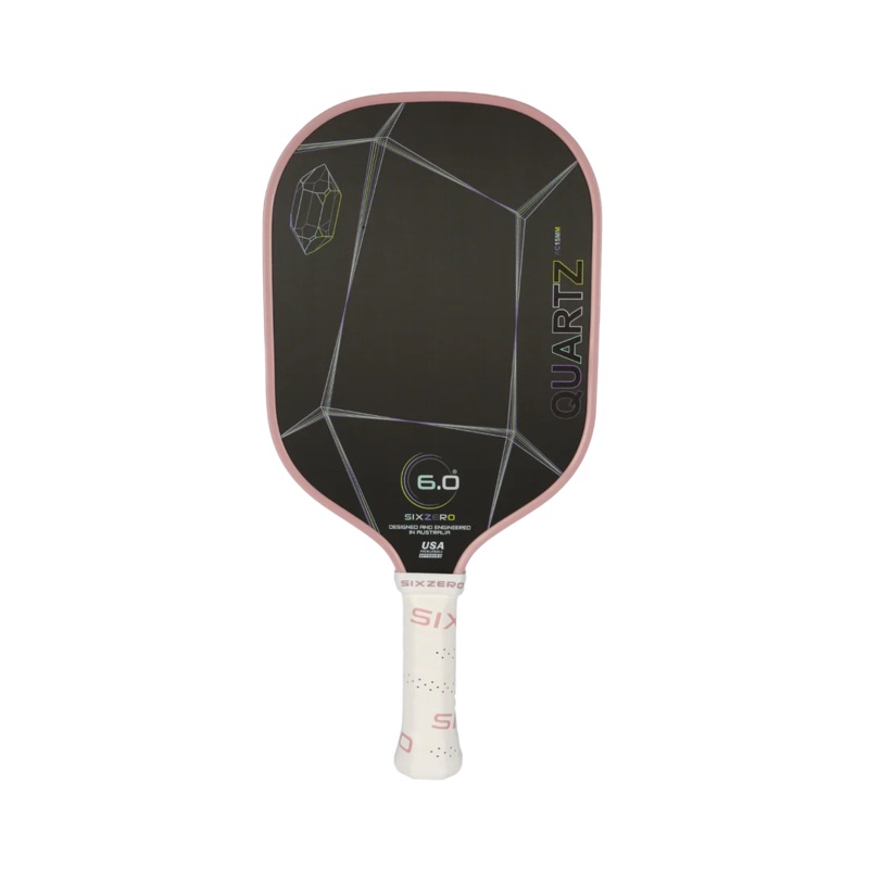 Six Zero Quartz 15MM Pickleball Paddle (Rose)