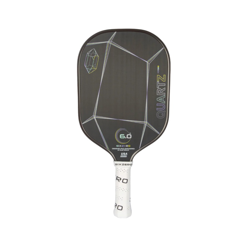 Six Zero Quartz 15MM Pickleball Paddle (Smoky)