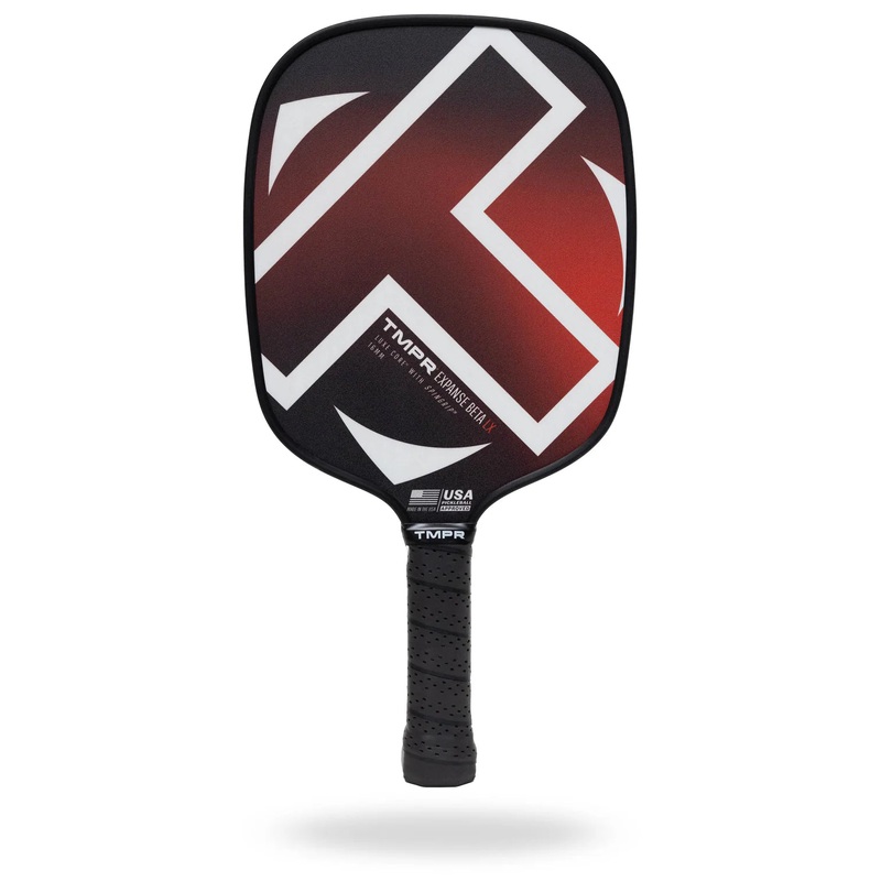 TMPR Expanse Beta LX Medium Weight Pickleball Paddle (Fire with Black Trim)