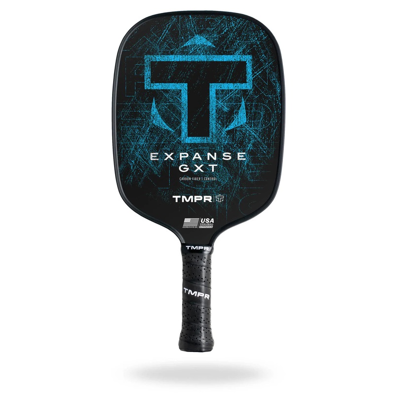 TMPR Expanse GXT Medium Weight Pickleball Paddle (Blue)