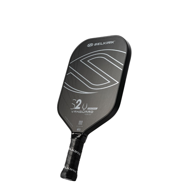 Selkirk VANGUARD Control – S2 Pickleball Paddle (Raw Carbon)