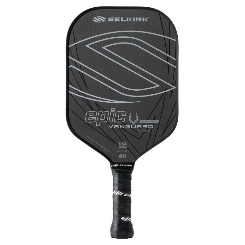 Selkirk Vanguard Control Epic Raw Pickleball Paddle