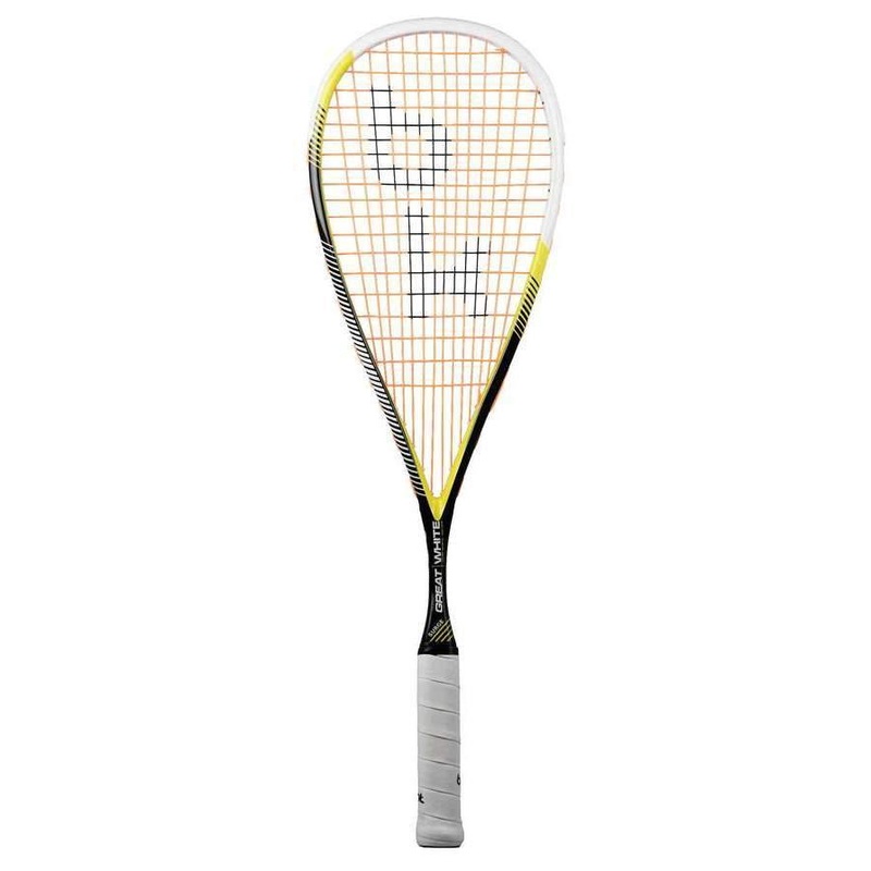 Black Knight GREAT WHITE Singles Squash racquet