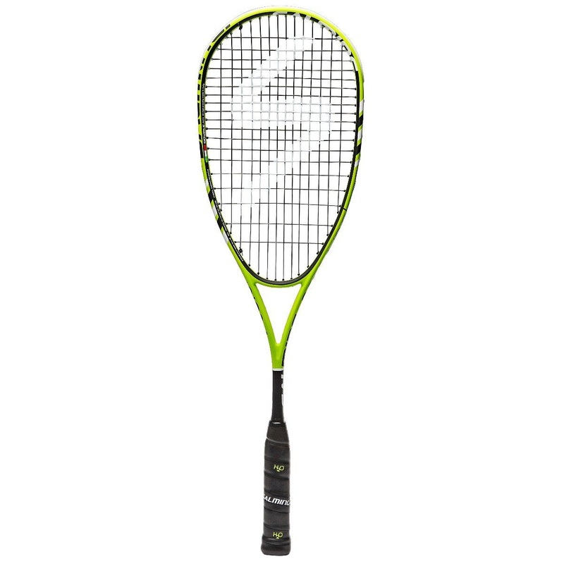Salming Fusione Pro Aero Vectran Squash Racquet – Green/Black
