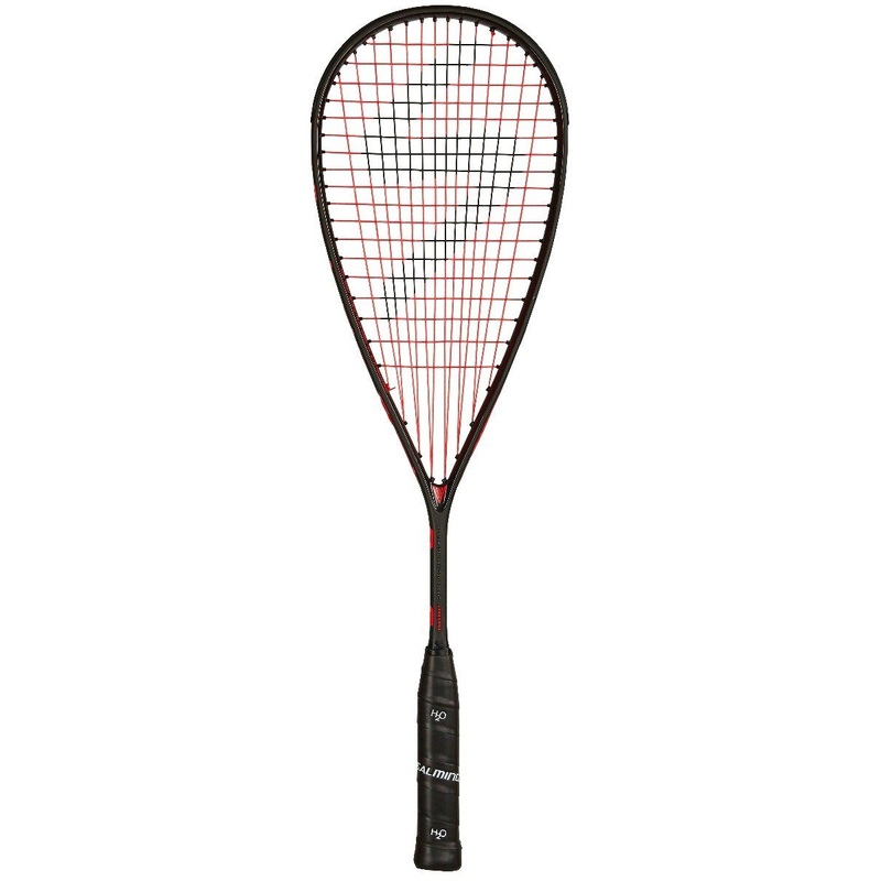 Salming PowerRay Black/Bright Orange Squash Racquet