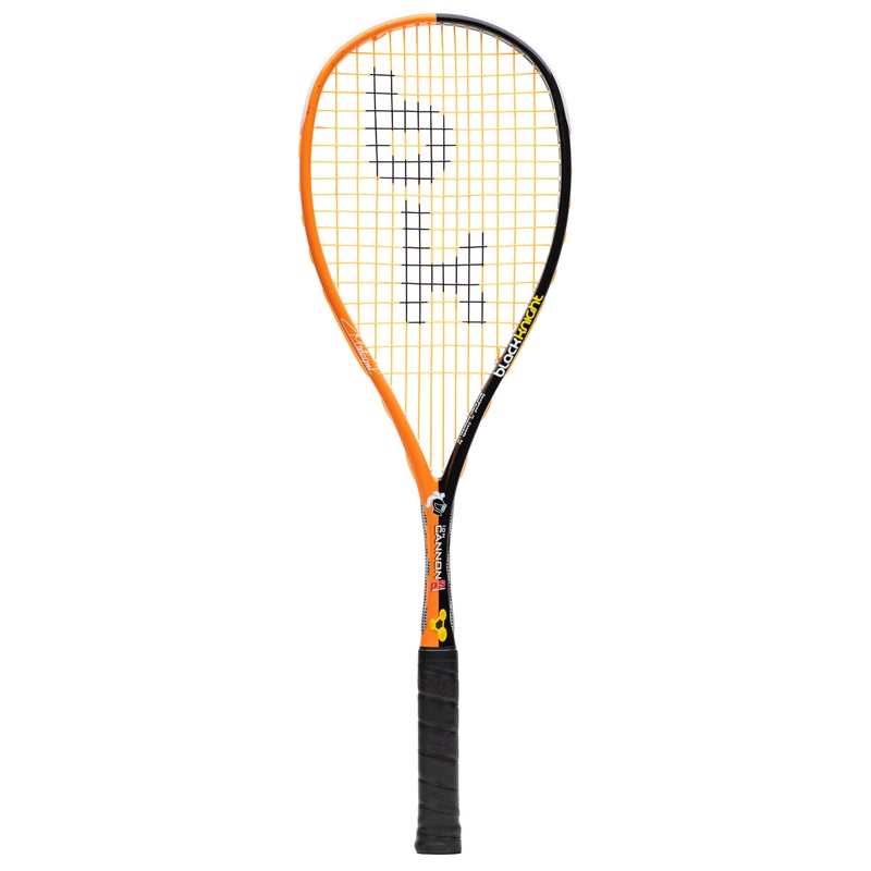 Black Knight Ion Cannon Power Surge (PS) Castagnet Orange/Black Squash Racquet