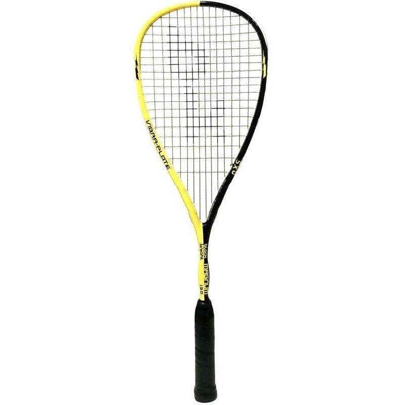 Black Knight NXS Magnum 130 Black/Yellow Squash Racquet