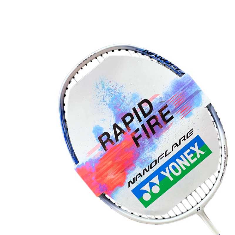 Yonex Nanoflare 001 CLEAR Badminton Racket (White/Sax)