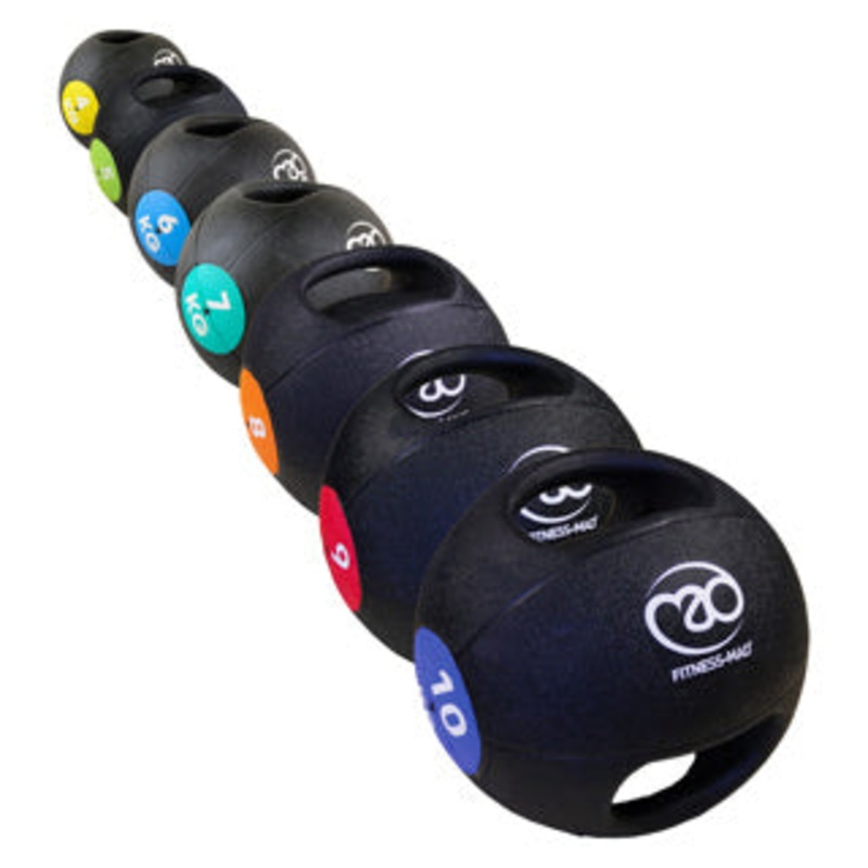 Fitness Mad Double Grip Medicine Ball – 6kg