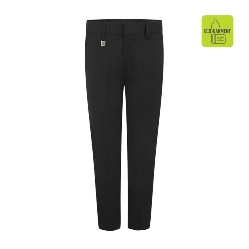 Zeco Boys Standard Fit Trouser (Black)