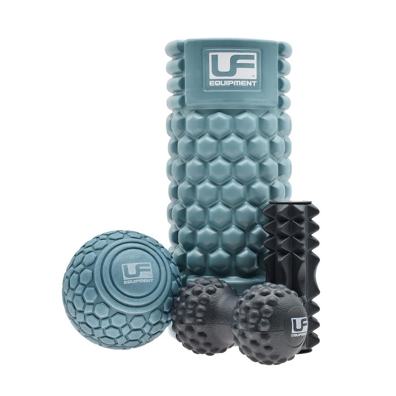 Urban Fitness 4 Piece Massage Set Turquoise & Black