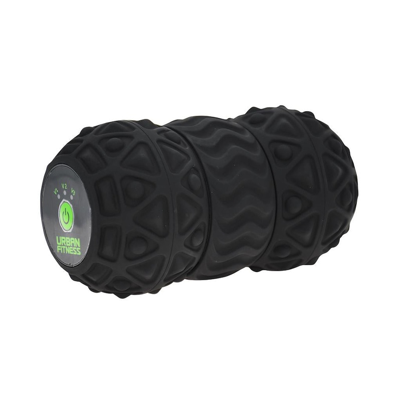 Urban Fitness Vibration Peanut Roller Black