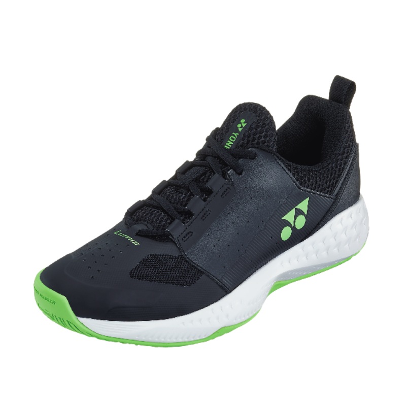Yonex SHT Lumio 4 Tennis Shoes Mens (Black/Lime Green)