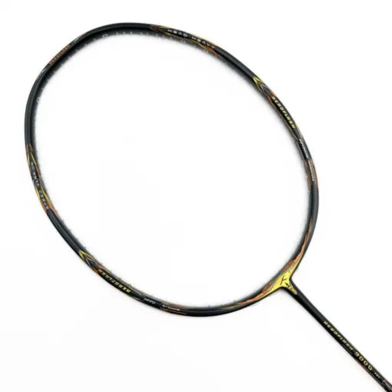 Hundred Aeroflash 9000 Pro 3U Badminton Racket – Charcoal/Black/Gold