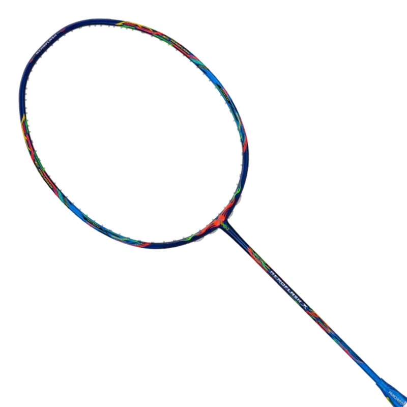 Hundred Aeroflash X Zoom 5U Badminton Racket – Navy/Blue/Orange
