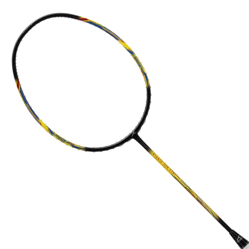 Hundred Atomic X 38 Control Strung 4U Badminton Racket – Black/Lime
