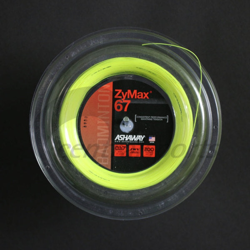 Ashaway ZyMax 67 Yellow 200m