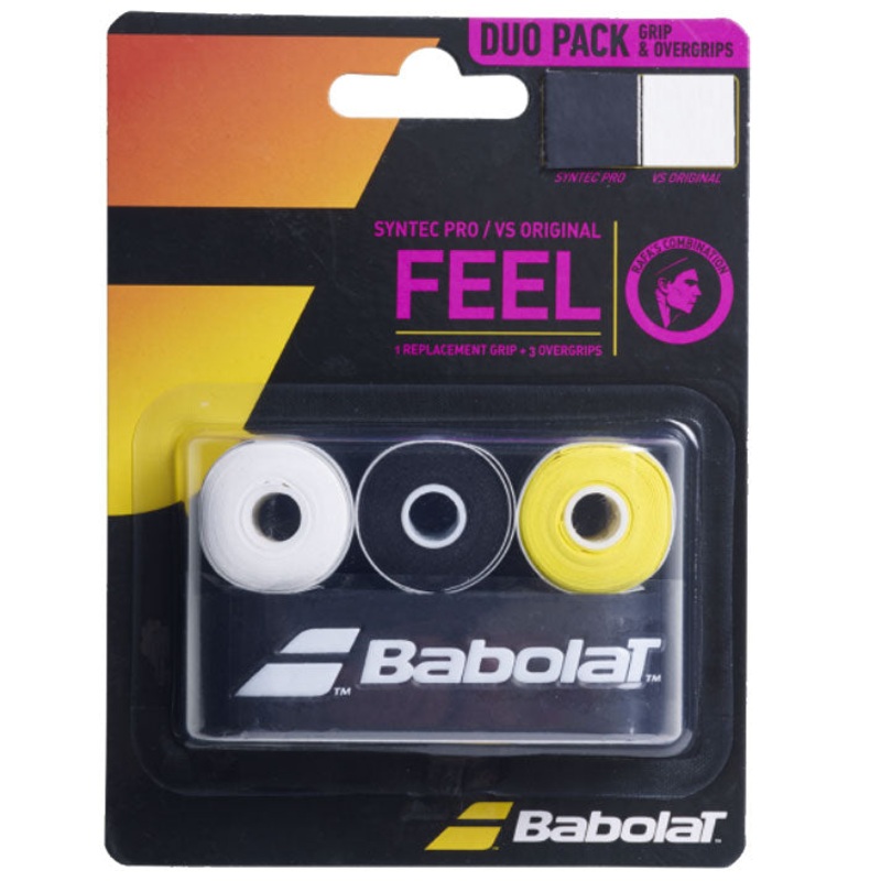 Babolat Syntec Pro + VS Original Grips (4 Pieces)