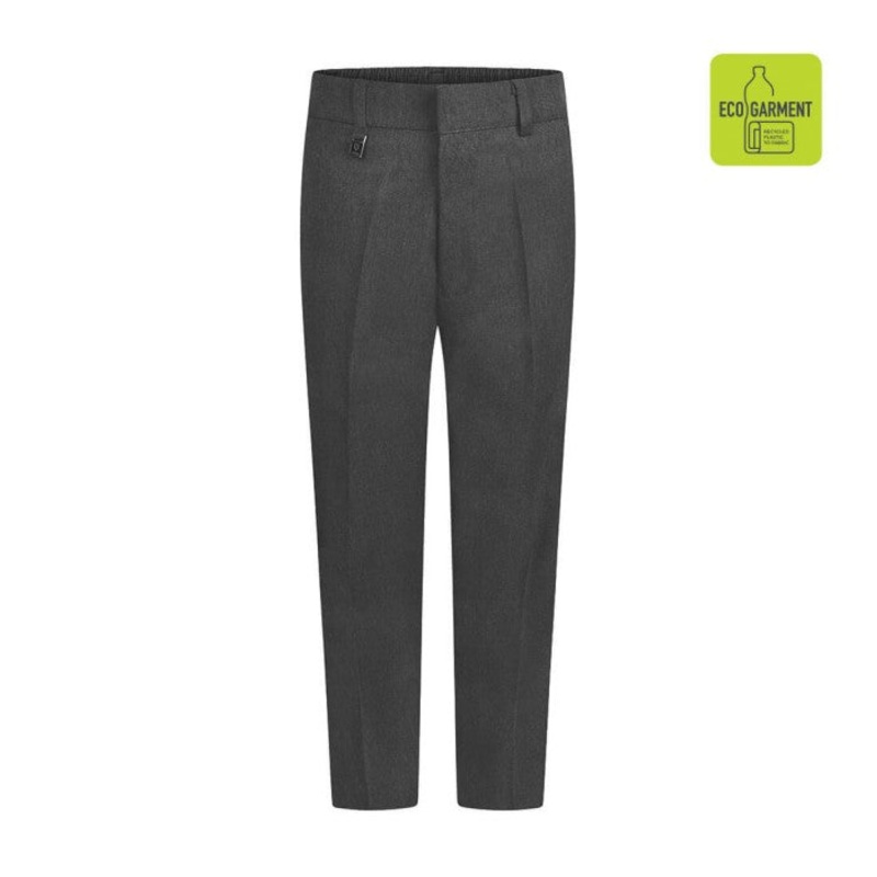 Zeco Boys Standard Fit Trouser (Grey)